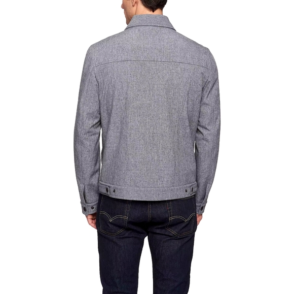 Levi's Levi Strauss & Co Men's Down Collar Trucker Jacket - Grey, 2XL - Picture 2 of 10